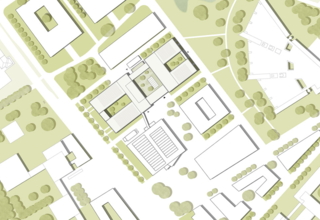 Entwurf der Science-City in Kiel Bremerskamp, Urheber Generalplanung DGI Bauwerk