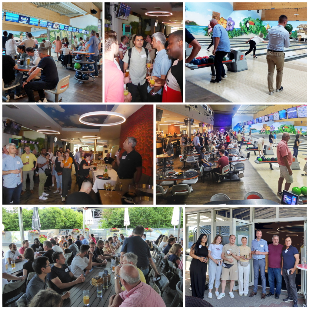 Mitarbeiterinnen und Mitarbeiter von PGMM aus Böblingen im DreamBowl in Bowlingcenter in Böblingen